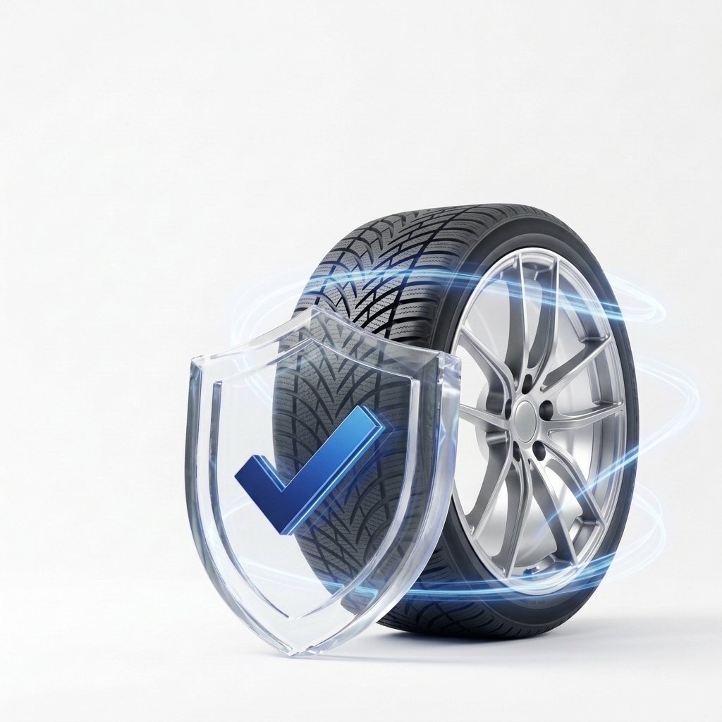 Reifen mit 3D-Kristallglas-Schutzschild